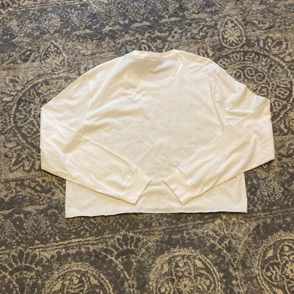 GOOD SWEAT LS CROP DESERT SAGE SIZE LARGE - Picture 7 of 7